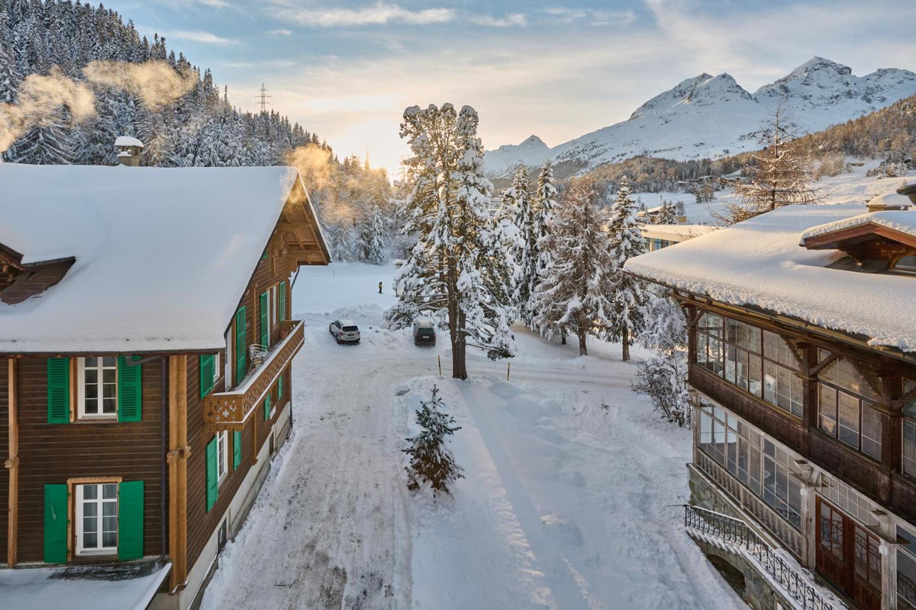 Appartamento Chesa Madrisa Sankt Moritz Esterno foto