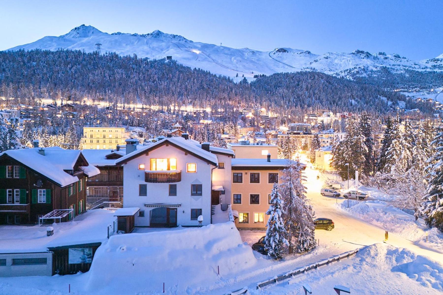 Appartamento Chesa Madrisa Sankt Moritz Esterno foto