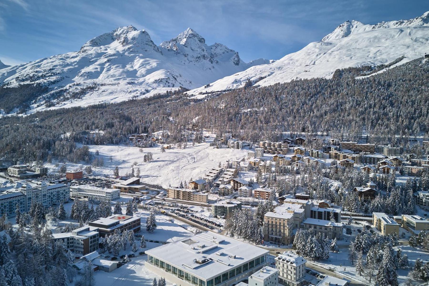 Appartamento Chesa Madrisa Sankt Moritz Esterno foto